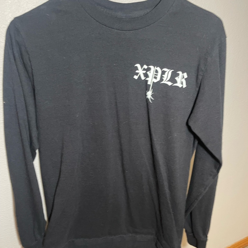 Black XPLR Long Sleeve Shirt